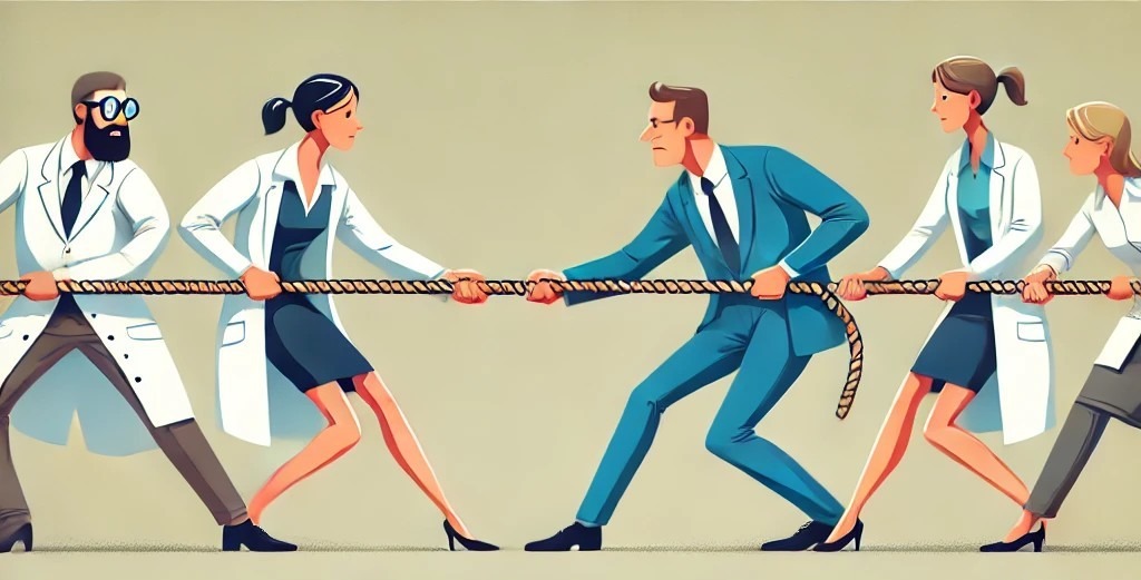 Stakeholder tug of war