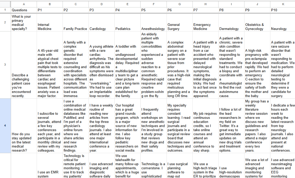 Engineering Matrix